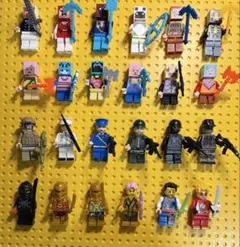 【G】　レゴ互換品　ミニフィグ被り無し24体セット
