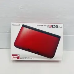 ★未使用品★極美品ニンテンドー3DS LL　レッド×ブラックメーカー生産終了訳のサムネイル