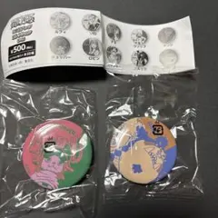 ワンピース　ミニ缶バッチコレクション　チョッパー　ジンベエ