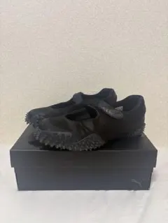 PUMA】プーマ モストロフェイ フラットシューズ ブラック スタッズ24cm