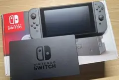 か*り様 Nintendo Switch グレー 本体 付属品完備 ケース付き