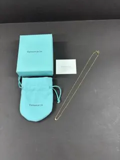 【美品】Tiffany & Co. K18金　バイザヤード ネックレスのサムネイル