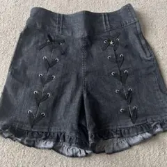 メゾピアノジュニア　デニムパンツ　グレー　L160