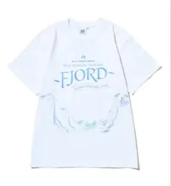 Mrs. GREEN APPLEフィヨルド ロゴTシャツ ホワイト L