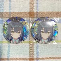 学園アイドルマスター 学マス GIGO限定 オーロラ缶バッジ 月村手毬 2点