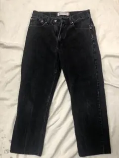 Levi's 550 リラックスフィット ブラックデニム W31 L32