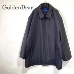 【ゴールデンベア】 ジップアップジャケット L ブラック 中綿ナイロン 秋冬
