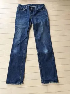 ストレートデニム ダークブルー