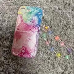 iPhone15ケースストラップ付き