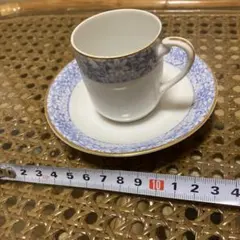 オールドノリタケ　デミタスカップ　カップとソーサー