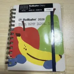 Rollbahn Diary 2026 Mサイズ フルーツ柄のサムネイル