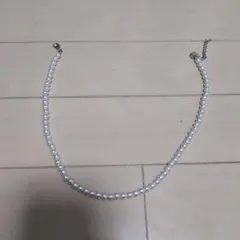 ホワイトパールの見た目のネックレス