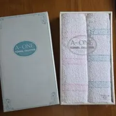 フェイスタオル2枚セット　日本製