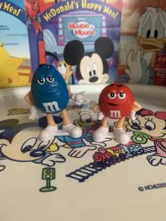 M&M’sフィギュア5体セット マック海外2002年レア M&M's PVC フィギュア 5体セット エムアンドエムズ アメリカン