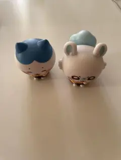 ちいかわ　ココスコラボ　ソフビ　ハチワレ　モモンガセットぬいぐるみ