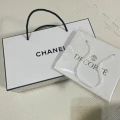 CHANEL ショッパー  COSME DECORTEのミニショッパー付き