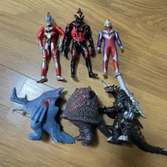 【男の子ママ必見！】ウルトラマンソフビまとめ売り6点セット！