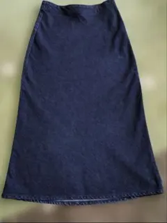 ZARA ダークブルー デニム ロングスカート Sサイズ