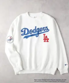 Dodgers スウェット MLB公式 裏起毛 LOS ANGELES Lサイズ