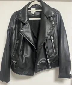 H&M ブラック ライダースジャケット EUR 44のサムネイル