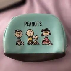 スヌーピー ポーチ 水色