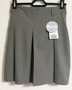 Honeys プリーツミニスカート カーキ 無地のサムネイル