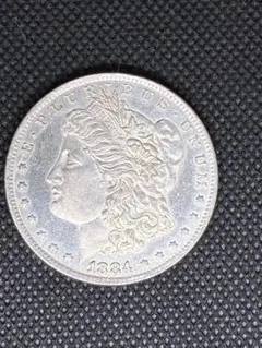 アメリカ 1ドル銀貨 モルガンダラー 1921年 Sミント 26.0g - メルカリ