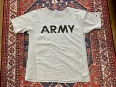 Champion　リバースウィーブ　Tシャツ　グレー　ARMY