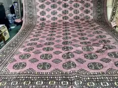 ラグ　大判　絨毯　カーペット　ウズベキスタン　ブハラ ANATOLIAN RUGS / ブハラ(ウズベキスタン)絨毯 BUHARA SEMI