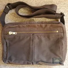 PORTER ブラウン ショルダーバッグ