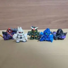 ＳＤガンダム　フルカラーステージ　５種セット