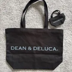 ★DEAN&DELUCA★ディーンアンドデルーカトートバッグブラックLサイズ