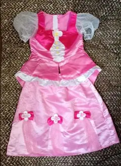 GO！プリンセスプリキュア　キュアフローラ　変身プリチューム 上下 コスプレ