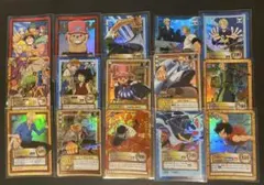 麦わら海賊団　15枚セット　ワンピース　カードダス　ハイパーバトル