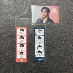 【新品未使用】なにわ男子 長尾謙杜　フォトカード　クリアカード　3点セット
