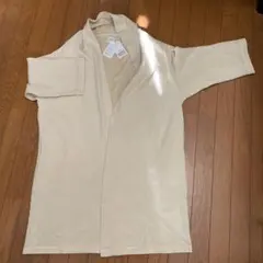 スピックアンドスパン　コットンロングカーディガン