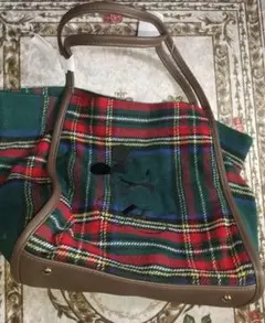 しまむら★Mickey Mouse★チェック柄トートバッグ