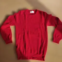 Dufflar 赤 長袖ニットセーター