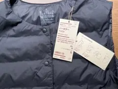 特別価格！2/28まで　S黒　ノーカラーベスト　新品　現行販売品