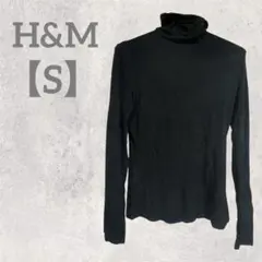 H&M 黒 タートルネック 【S】Tシャツ