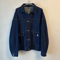 美品　FREAK'S STORE デニムジャケット Lサイズ ダークブルー