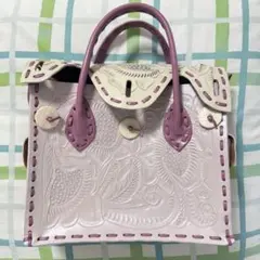 【美品】Carving Tribes ハンドバッグ