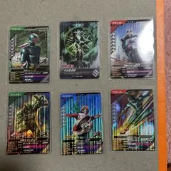 仮面ライダー ガンバレジェンズ 6枚セット