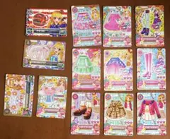 アイカツカード　13枚　キュート　マリア　いちご　あかり　エンジェリーシュガー