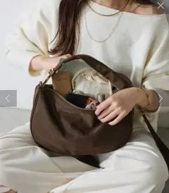 COLLAGE GALLARDAGALANTE　撥水テープ　ショルダーバッグ