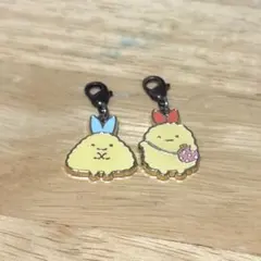 すみっコぐらし えびふらいのしっぽ あじふらいのしっぽ メタルチャーム めじるし