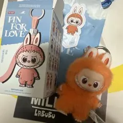 ラブブ　イニシャル　Z オレンジ　POPMART