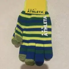 ATHLETA ストライプ手袋