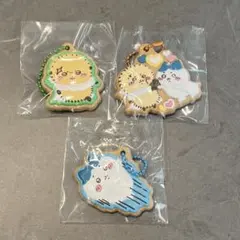 ちいかわ　ハチワレ　モモンガ　クッキーチャームコット3