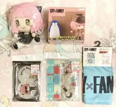 SPY×FAMILY アーニャ　フィギュア　ぬいぐるみ　アクスタ　5点セット
